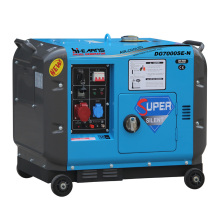 5KVA Single Cylinder refroidi 186FA Super silencieux Générateur diesel